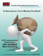 Aerospace Defense Sector Cost of In House Security Flyers